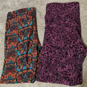 Lularoe TC Leggings - Lot of 2
